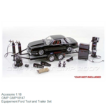 Accesoire 1:18 | GMP GMP18147 | Equipement Ford Tool and Trailer Set Accesoire 1:18 | GMP GMP18147 | Equipement Ford Tool and Trailer Set