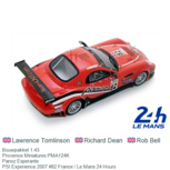 Bouwpakket 1:43 | Provence Miniatures PMA124K | Panoz Esperante | PSI Experience 2007 #82 France / Le Mans 24 Hours Bouwpakket 1:43 | Provence Miniatures PMA124K | Panoz Esperante | PSI Experience 2007 #82 France / Le Mans 24 Hours