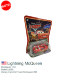 Modelauto 1:64 | Mattel L6265 | Disney Cars Dirt Track McQueen #95 Modelauto 1:64 | Mattel L6265 | Disney Cars Dirt Track McQueen #95