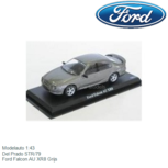 Modelauto 1:43 | Del Prado STR/79 | Ford Falcon AU XR8 Grijs Modelauto 1:43 | Del Prado STR/79 | Ford Falcon AU XR8 Grijs