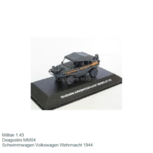 Militair 1:43 | Deagostini MM04 | Schwimmwagen Volkswagen Wehrmacht 1944 Militair 1:43 | Deagostini MM04 | Schwimmwagen Volkswagen Wehrmacht 1944