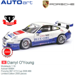 Modelauto 1:18 | Autoart 80684 | Porsche 997 GT3 Cup 2006 #88 Modelauto 1:18 | Autoart 80684 | Porsche 997 GT3 Cup 2006 #88