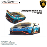 Bouwpakket 1:24 | Alpha Model AM02-0026 | Lamborghini Huracan STO Bouwpakket 1:24 | Alpha Model AM02-0026 | Lamborghini Huracan STO