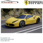 Bouwpakket 1:24 | Alpha Model AM02-0005 | Ferrari 488 GTB Bouwpakket 1:24 | Alpha Model AM02-0005 | Ferrari 488 GTB