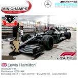 Modelauto 1:43 | Minichamps 410201444 | Mercedes AMG F1 Team 2020 W11 EQ 2020 #44 - Lewis Hamilton Modelauto 1:43 | Minichamps 410201444 | Mercedes AMG F1 Team 2020 W11 EQ 2020 #44 - Lewis Hamilton