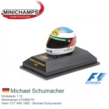 Modelauto 1:10 | Minichamps 510389219 | Helm 1ST WIN 1992 - Michael Schumacher Modelauto 1:10 | Minichamps 510389219 | Helm 1ST WIN 1992 - Michael Schumacher