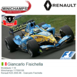 Modelauto 1:18 | Minichamps 117050106 | Renault R25 2005 #6 - Giancarlo Fisichella Modelauto 1:18 | Minichamps 117050106 | Renault R25 2005 #6 - Giancarlo Fisichella