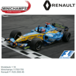 Modelauto 1:18 | Minichamps 117051705 | Renault F1 R25 2005 #5 Modelauto 1:18 | Minichamps 117051705 | Renault F1 R25 2005 #5
