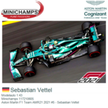 Modelauto 1:43 | Minichamps 117210605 | Aston Martin F1 Team AMR21 2021 #5 - Sebastian Vettel Modelauto 1:43 | Minichamps 117210605 | Aston Martin F1 Team AMR21 2021 #5 - Sebastian Vettel