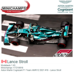 Modelauto 1:43 | Minichamps 117210618 | Aston Martin Cognizant F1 Team AMR12 2021 #18 - Lance Stroll Modelauto 1:43 | Minichamps 117210618 | Aston Martin Cognizant F1 Team AMR12 2021 #18 - Lance Stroll