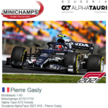 Modelauto 1:43 | Minichamps 417211710 | Alpha Tauri AT2 Honda | Scuderia AlphaTauri 2021 #10 - Pierre Gasly Modelauto 1:43 | Minichamps 417211710 | Alpha Tauri AT2 Honda | Scuderia AlphaTauri 2021 #10 - Pierre Gasly