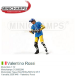 Motorfiets 1:12 | Minichamps 312060296 | Motorrijder Figuur MATERAZZI'S SHIRT | Yamaha 2006 #46 - Valentino Rossi Motorfiets 1:12 | Minichamps 312060296 | Motorrijder Figuur MATERAZZI'S SHIRT | Yamaha 2006 #46 - Valentino Rossi