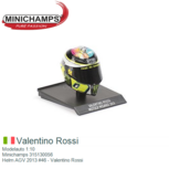 Modelauto 1:10 | Minichamps 315130056 | Helm AGV 2013 #46 - Valentino Rossi Modelauto 1:10 | Minichamps 315130056 | Helm AGV 2013 #46 - Valentino Rossi
