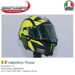 Motorfiets 1:8 | Minichamps 399200046 | AGV Helm 2020 #46 - Valentino Rossi Motorfiets 1:8 | Minichamps 399200046 | AGV Helm 2020 #46 - Valentino Rossi