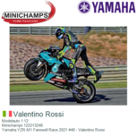 Modelauto 1:12 | Minichamps 122213246 | Yamaha YZR-M1 Farewell Race 2021 #46 - Valentino Rossi Modelauto 1:12 | Minichamps 122213246 | Yamaha YZR-M1 Farewell Race 2021 #46 - Valentino Rossi