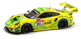 Modelauto 1:43 | Minichamps MG-M-911-21-4302 | Porsche 11 GT3 R Grello 2021 #911 - Lars Kern Modelauto 1:43 | Minichamps MG-M-911-21-4302 | Porsche 11 GT3 R Grello 2021 #911 - Lars Kern
