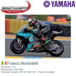 Motorfiets 1:12 | Minichamps 122213021 | Petronas Yamaha YZR M1 2021 #21 - Franco Morbidelli Motorfiets 1:12 | Minichamps 122213021 | Petronas Yamaha YZR M1 2021 #21 - Franco Morbidelli