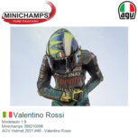 Modelauto 1:8 | Minichamps 399210096 | AGV Helmet 2021 #46 - Valentino Rossi Modelauto 1:8 | Minichamps 399210096 | AGV Helmet 2021 #46 - Valentino Rossi