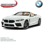 Modelauto 1:87 | Minichamps 870029032 | BMW M8 Cabriolet Wit 2019 Modelauto 1:87 | Minichamps 870029032 | BMW M8 Cabriolet Wit 2019
