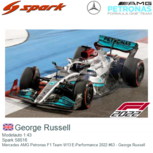 Modelauto 1:43 | Spark S8516 | Mercedes AMG Petronas F1 Team W13 E-Performance 2022 #63 - George Russell Modelauto 1:43 | Spark S8516 | Mercedes AMG Petronas F1 Team W13 E-Performance 2022 #63 - George Russell