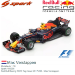 Modelauto 1:18 | Spark 18S305 | Red Bull Racing RB13 Tag Heuer 2017 #33 - Max Verstappen Modelauto 1:18 | Spark 18S305 | Red Bull Racing RB13 Tag Heuer 2017 #33 - Max Verstappen
