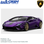 Modelauto 1:43 | Looksmart LS536F | Lamborghini Huracan Tecnica Viola Pasifae 2020 Modelauto 1:43 | Looksmart LS536F | Lamborghini Huracan Tecnica Viola Pasifae 2020