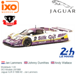 Modelauto 1:43 | IXO-Models LM1988 | Jaguar XJR 9 1988 #2 - Jan Lammers Modelauto 1:43 | IXO-Models LM1988 | Jaguar XJR 9 1988 #2 - Jan Lammers