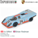 Modelauto 1:43 | Brumm BRUR555 | Porsche 917K #24 - Jo Siffert Modelauto 1:43 | Brumm BRUR555 | Porsche 917K #24 - Jo Siffert