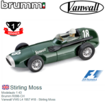 Modelauto 1:43 | Brumm R098-CH | Vanwall VW5 L4 1957 #18 - Stirling Moss Modelauto 1:43 | Brumm R098-CH | Vanwall VW5 L4 1957 #18 - Stirling Moss