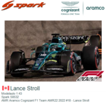 Modelauto 1:43 | Spark S8532 | AMR Aramco Cognizant F1 Team AMR22 2022 #18 - Lance Stroll Modelauto 1:43 | Spark S8532 | AMR Aramco Cognizant F1 Team AMR22 2022 #18 - Lance Stroll