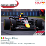 Modelauto 1:43 | Minichamps 417220511 | Red Bull Racing RB18 RBPT 2022 #11 - Sergio Pérez Modelauto 1:43 | Minichamps 417220511 | Red Bull Racing RB18 RBPT 2022 #11 - Sergio Pérez
