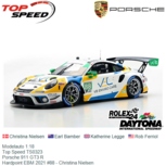 Modelauto 1:18 | Top Speed TS0323 | Porsche 911 GT3 R | Hardpoint EBM 2021 #88 - Christina Nielsen Modelauto 1:18 | Top Speed TS0323 | Porsche 911 GT3 R | Hardpoint EBM 2021 #88 - Christina Nielsen