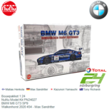 Bouwpakket 1:24 | NuNu Model Kit PN24027 | BMW M6 GT3 SP9 | Walkenhorst 2020 #34 - Max Sandritter Bouwpakket 1:24 | NuNu Model Kit PN24027 | BMW M6 GT3 SP9 | Walkenhorst 2020 #34 - Max Sandritter