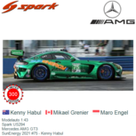 Modelauto 1:43 | Spark US294 | Mercedes AMG GT3 | SunEnergy 2021 #75 - Kenny Habul Modelauto 1:43 | Spark US294 | Mercedes AMG GT3 | SunEnergy 2021 #75 - Kenny Habul