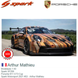 Modelauto 1:43 | Spark SF259 | Porsche 911 GT3 Cup | Spark Motorsport 2021 #53 - Arthur Mathieu Modelauto 1:43 | Spark SF259 | Porsche 911 GT3 Cup | Spark Motorsport 2021 #53 - Arthur Mathieu
