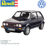 Bouwpakket 1:24 | Revell 05694 | Volkswagen Golf Gti Pirelli 1983 Bouwpakket 1:24 | Revell 05694 | Volkswagen Golf Gti Pirelli 1983