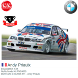 Bouwpakket 1:24 | NuNu Model Kit PN24033 | BMW 320i E46 2004 #11 Britain / Donnigton Park Bouwpakket 1:24 | NuNu Model Kit PN24033 | BMW 320i E46 2004 #11 Britain / Donnigton Park