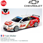 Bouwpakket 1:24 | NuNu Model Kit PN24022 | Chevrolet Cruze 1.6T 2013 #12 Bouwpakket 1:24 | NuNu Model Kit PN24022 | Chevrolet Cruze 1.6T 2013 #12