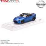 Modelauto 1:43 | TSM 430662 | Nissan Z Performance Seiran Blue 2023 Modelauto 1:43 | TSM 430662 | Nissan Z Performance Seiran Blue 2023