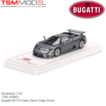 Modelauto 1:43 | TSM 430603 | Bugatti EB110 Super Sport Grigio Scuro Modelauto 1:43 | TSM 430603 | Bugatti EB110 Super Sport Grigio Scuro