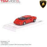 Modelauto 1:43 | TSM 430658 | Lamborghini Countach 25th Anniversary Rosso Red Modelauto 1:43 | TSM 430658 | Lamborghini Countach 25th Anniversary Rosso Red