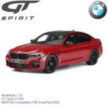 Modelauto 1:18 | GT Spirit GT355 | BMW M5 Competition F90 Imola Red 2020 Modelauto 1:18 | GT Spirit GT355 | BMW M5 Competition F90 Imola Red 2020