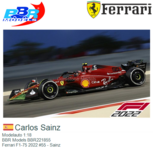 Modelauto 1:18 | BBR Models BBR221855 | Ferrari F1-75 2022 #55 - Sainz Modelauto 1:18 | BBR Models BBR221855 | Ferrari F1-75 2022 #55 - Sainz