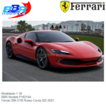 Modelauto 1:18 | BBR Models P18210A | Ferrari 296 GTB Rosso Corsa 322 2021 Modelauto 1:18 | BBR Models P18210A | Ferrari 296 GTB Rosso Corsa 322 2021