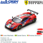 Modelauto 1:43 | Looksmart LSRC088 | Ferrari 488 GT3 Evo | AF Corse 2020 #52 - Niek Hommerson Modelauto 1:43 | Looksmart LSRC088 | Ferrari 488 GT3 Evo | AF Corse 2020 #52 - Niek Hommerson