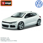 Modelauto 1:24 | Bburago 21060W | Volkswagen Scirocco R White Modelauto 1:24 | Bburago 21060W | Volkswagen Scirocco R White