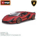 Modelauto 1:18 | Bburago 11046R | Lamborghini SIAN KP 37 Red Metallic 2019 Modelauto 1:18 | Bburago 11046R | Lamborghini SIAN KP 37 Red Metallic 2019