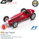 Modelauto 1:18 | GP Replicas GP021B | Scuderia Alfa Romeo 158 1950 #3 - Luigi Fagioli Modelauto 1:18 | GP Replicas GP021B | Scuderia Alfa Romeo 158 1950 #3 - Luigi Fagioli