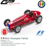 Modelauto 1:18 | GP Replicas GP021A | Scuderia Alfa Romeo 158 1950 #2 - Nino Giuseppe Farina Modelauto 1:18 | GP Replicas GP021A | Scuderia Alfa Romeo 158 1950 #2 - Nino Giuseppe Farina