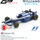 Modelauto 1:18 | GP Replicas GP057A | Williams Grand Prix Engineering FW18 1996 #5 - Damon Hill Modelauto 1:18 | GP Replicas GP057A | Williams Grand Prix Engineering FW18 1996 #5 - Damon Hill